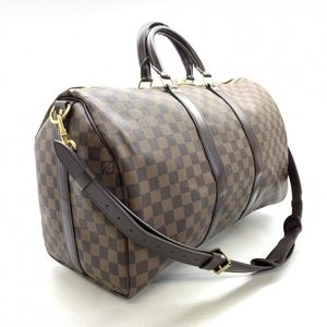 Louis Vuitton Brown Idole Shoulder Bag Black GM